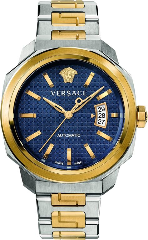 versace dylos uhr silberfarben|Versace Men's 'Dylos' Automatic Stainless Steel Casual Watch, .